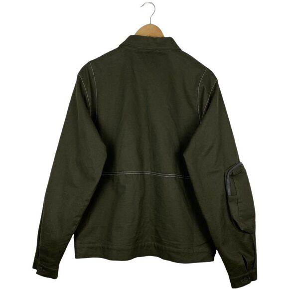 Atelier new Regime Men's Army Green Shirt Jacket US M - Picture 2 of 13